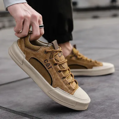 CROSS-BORDER GENUINE LEATHER CASUAL SHOE 8030Y